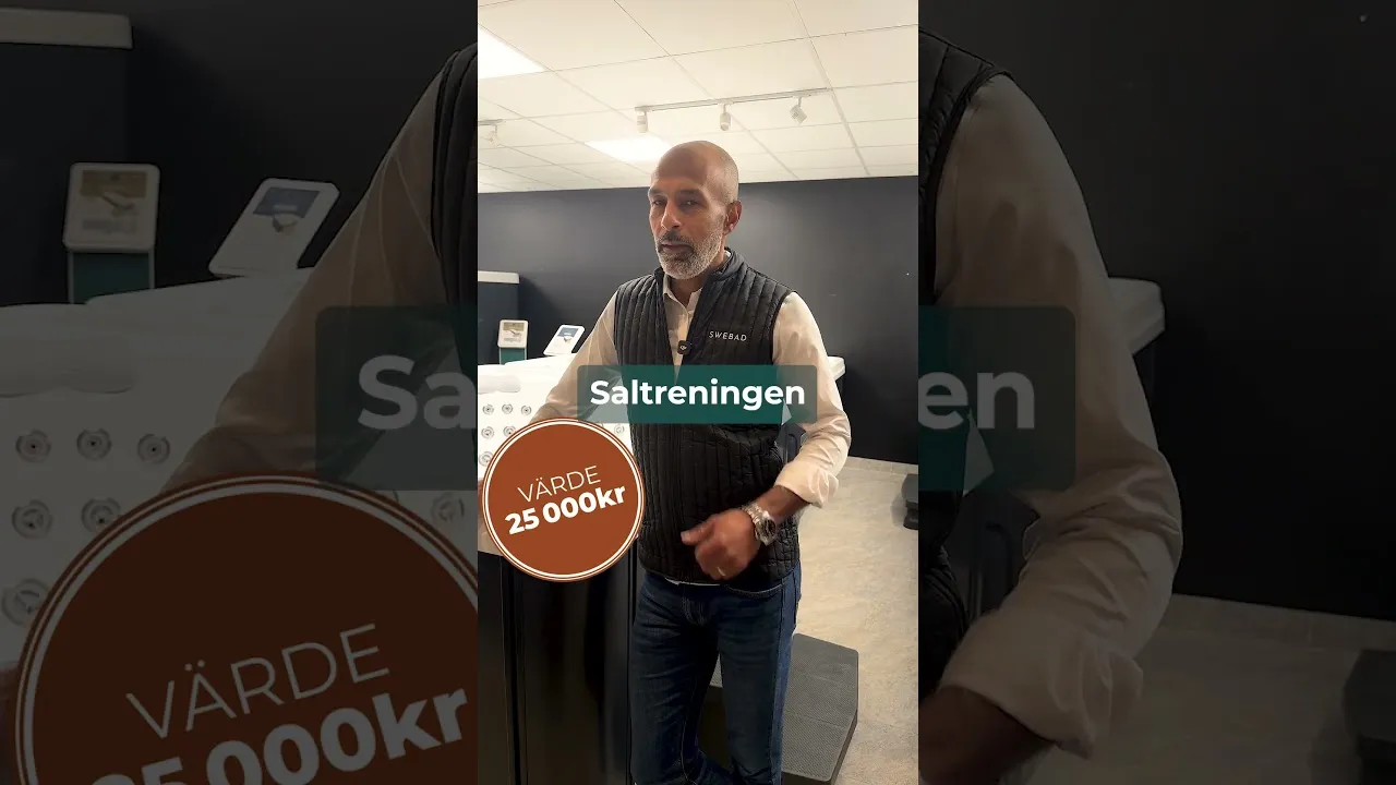 Film om saltrening till spabad